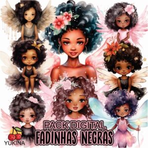 Fadinhas Negras - Pack Digital