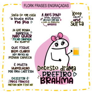 Kit Digital Flork Frases Engraçadas