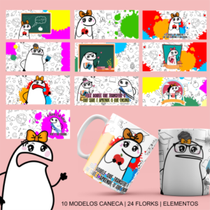 Kit Digital Flork Professor Caneca