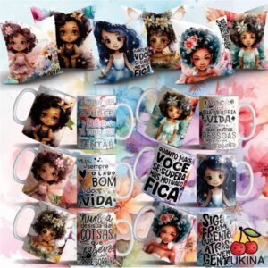 Fadinhas - Caneca Almofada