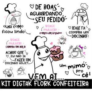 Combo Digital Flork Confeitaria V1