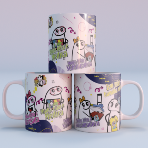 Arte Caneca Flork Sublimador