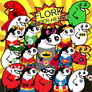 Kit Digital Flork Super Heróis