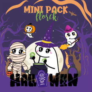 Kit Digital halloween Flork
