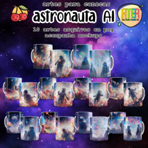 ESTAMPAS Astronauta Ai CANECAS