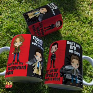 Caneca Supernatural Avulsa Cartoon v2