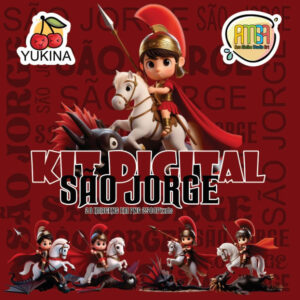 Kit Digital São Jorge Cute AI