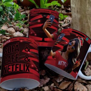 Caneca Netflix Blogueirinha