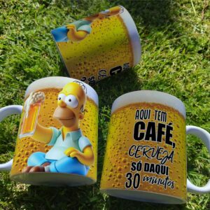 Caneca Cerveja Homer Simpson