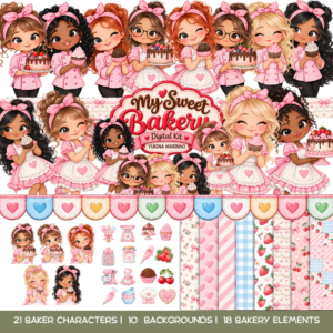 My Sweet Bakery – Confeitaria -  Digital Kit