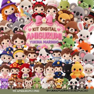 Amigurumi Cute – Digital Kit